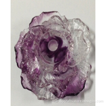 Liu li 9CM Single Layer Peony Lamp Pole